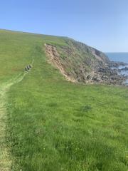 Still some ups and downs to do to reach Challaborough